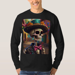 Dias de los Muertos Mariachi T Shirt