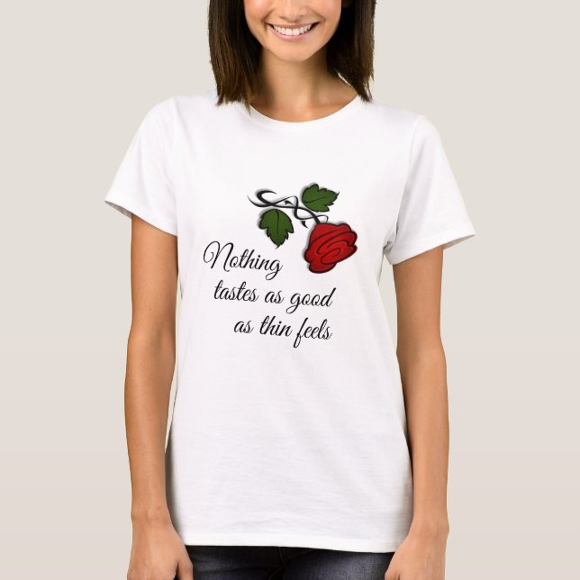 Diätmantra T Shirt (Framsida)