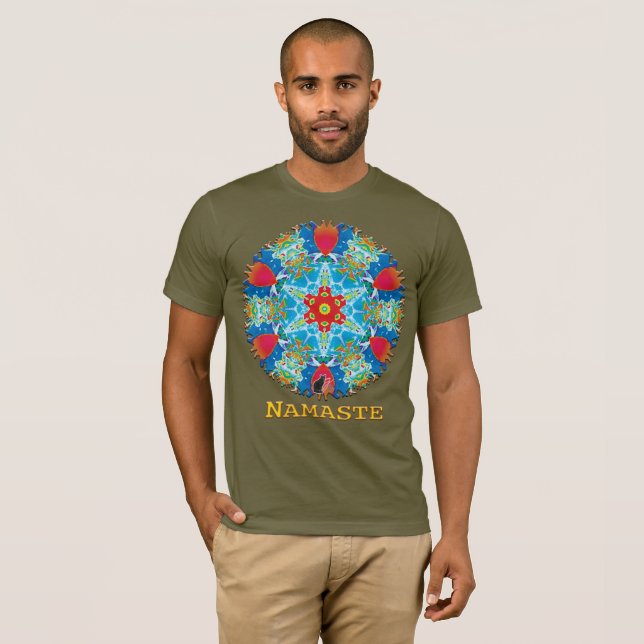 Diatome Namaste Kaleidoscope T-shirt (Hel framsida)