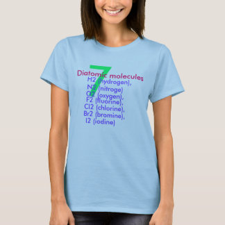 diatomic molekylt-shirt. tee shirt