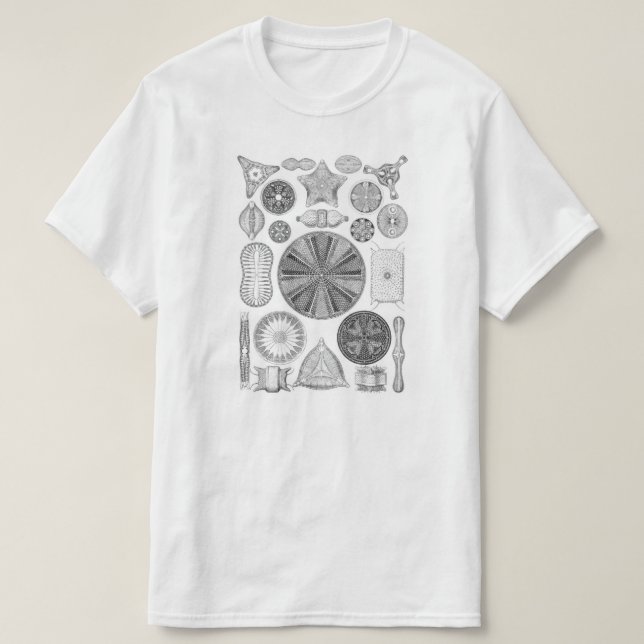 Diatoms T-shirt (Design framsida)