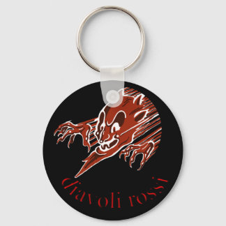 Diavoli Rossi Logotyp Keychain Nyckelring