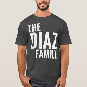Diaz Family Diaz-efternamnet Diaz efternamn eftern T Shirt