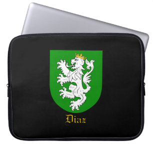 Diaz Family Shield Electronics Bag Laptop Fodral