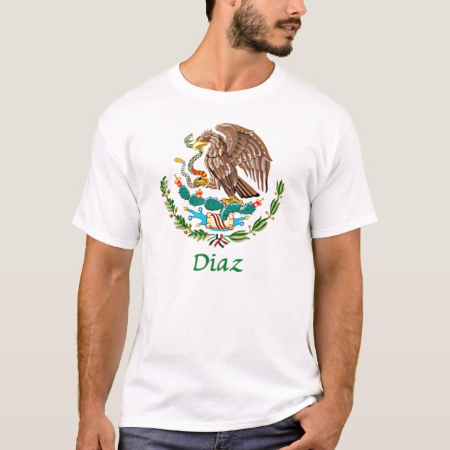 Diaz förseglar den mexicanska medborgare t-shirt (Framsida)