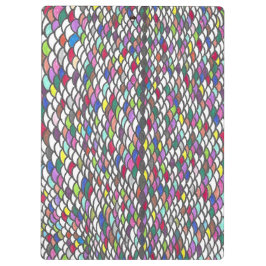 Diba | Färgglad Abstrakt Spiral Handritad Konst
