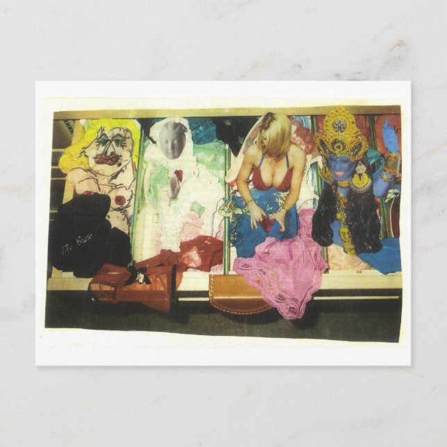 Dibble_Artworks_069_4_Ansikte_Of_Kväll Vykort (Framsida)