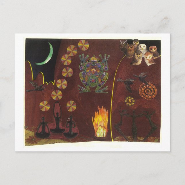 Dibble_Artworks_071_Dreaming_World Vykort (Framsida)