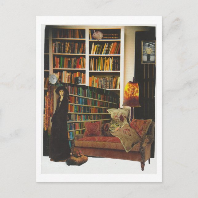 Dibble_Artworks_089_Le_Depart Vykort (Framsida)