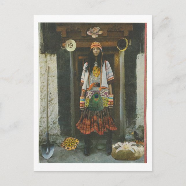 Dibble_Artworks_123_Curandera Vykort (Framsida)