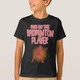 Dibs On Badminton Player Shuttle Coach Graphic T Shirt