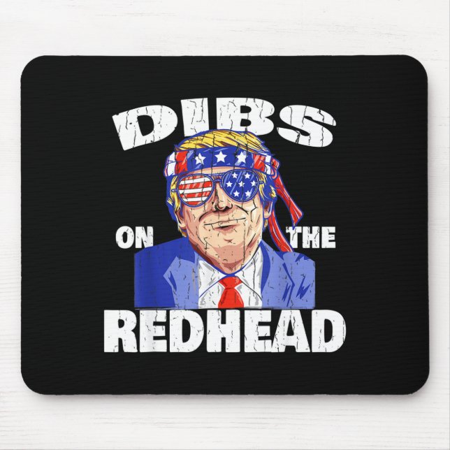 Dibs On The Redhead Shirt Funny St Patricks Day Pr Musmatta (Framsidan)