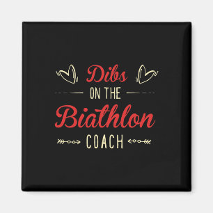 Dibs på Biathlon Coach Ord Biathlon Coach Magnet