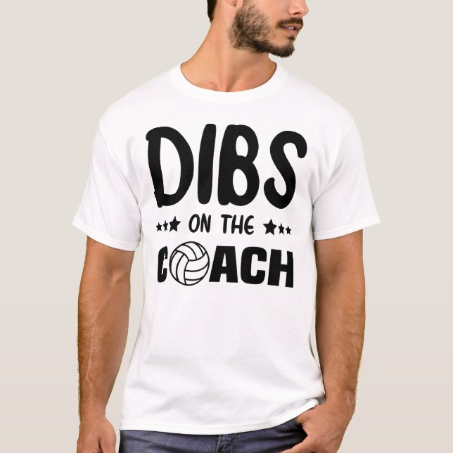 Dibs på Coach Volleyball, Dibs på Coach T Shirt (Framsida)
