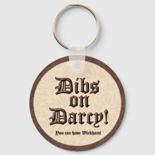 Dibs på Darcy! Keychain Nyckelring