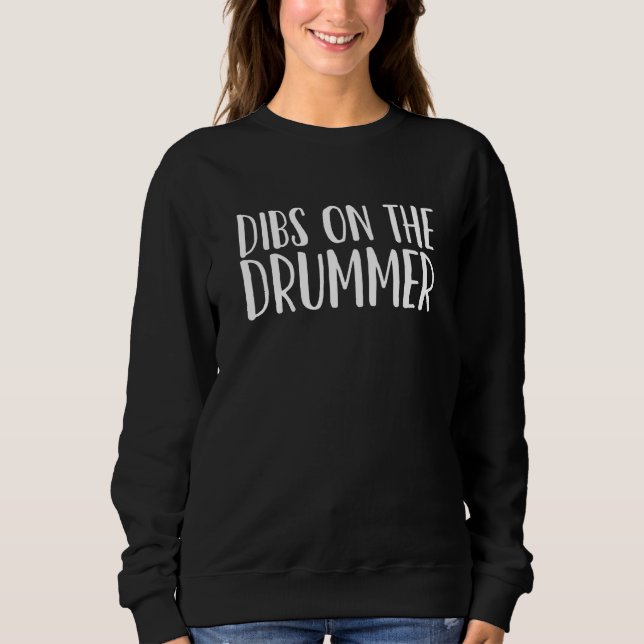Dibs på Drummer T Shirt (Framsida)
