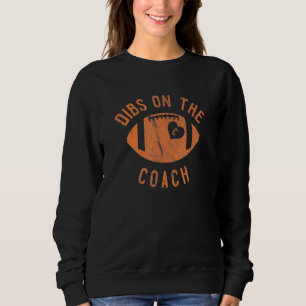 Dibs på fotbollsfrun Girlkompis Kärlek T Shirt