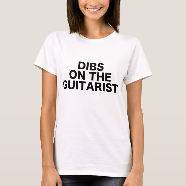 Dibs på gigen för konsert för tee shirt (Framsida)