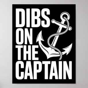 Dibs På Kapten Roliga Flickans Tur Sjøcruise Poster