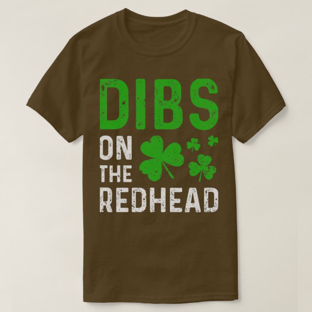 Dibs på Rödhåriget 14 T Shirt (Design framsida)