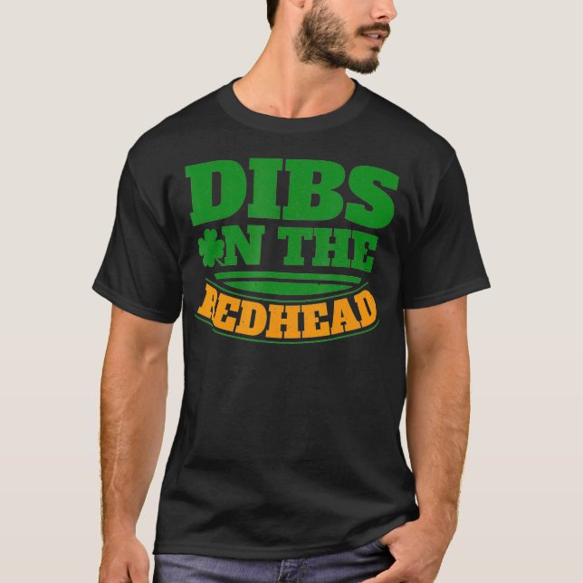 Dibs på Rödhåriget _1  T Shirt (Framsida)
