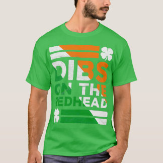 Dibs på Rödhåriget Irish T Shirt