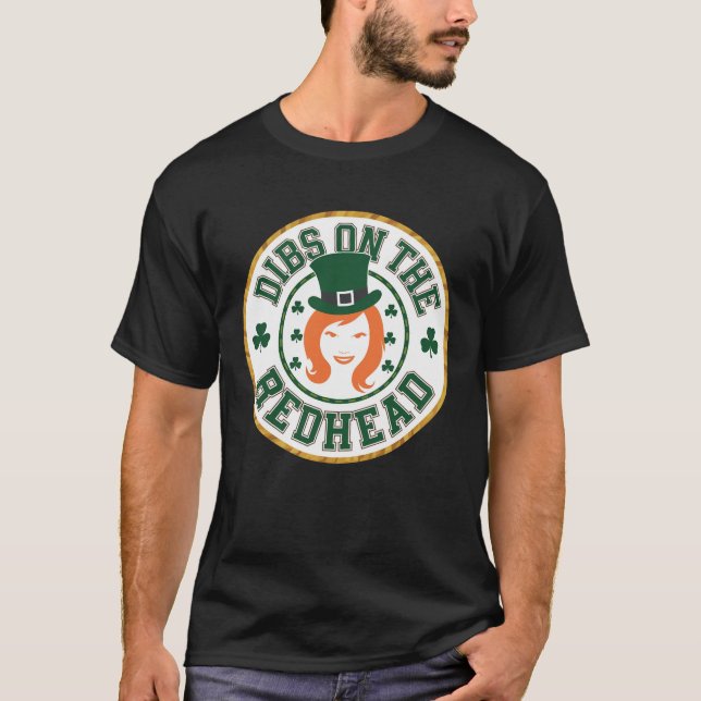 DIBS PÅ RÖDHÅRIGET T SHIRT (Framsida)
