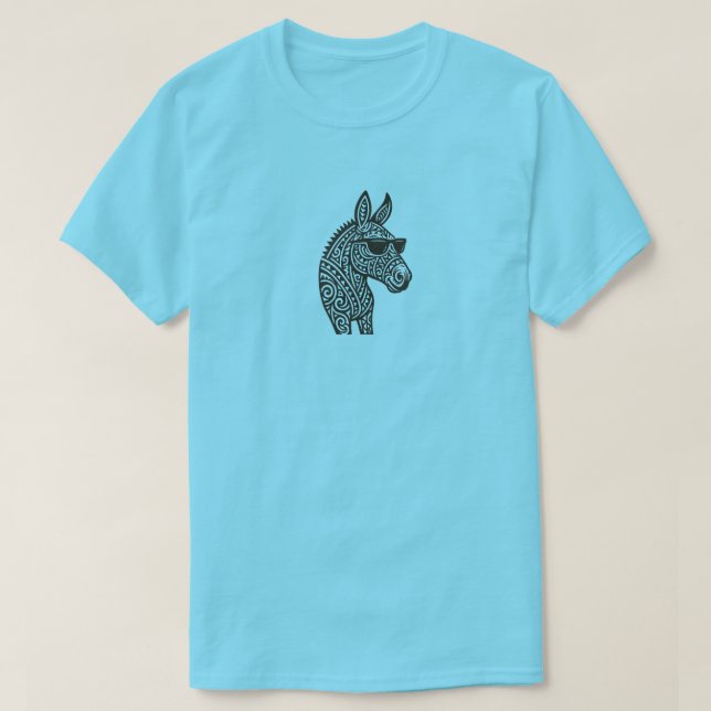 Dibs Polynesisk Stil T Shirt (Design framsida)