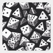 Dice Delight: en geometrisk kaskad