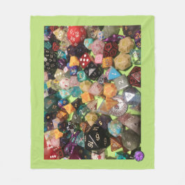 Dice Fleece Blanket