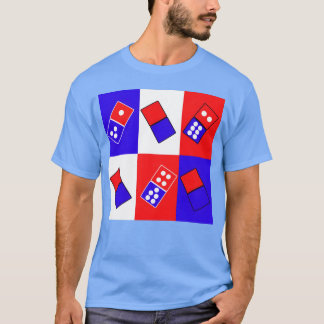 Dice Game 4-spelaren med spelvänner T Shirt