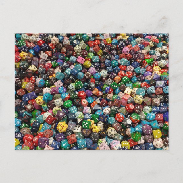 Dice Goblins Unite Vykort (Framsida)