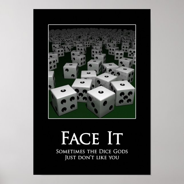 Dice Gods Poster (Framsidan)