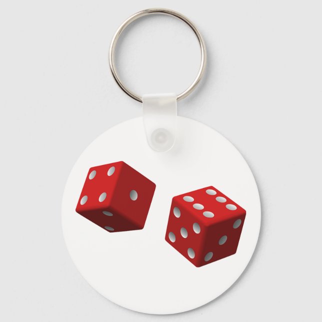 Dice Keychain Nyckelring (Framsida)