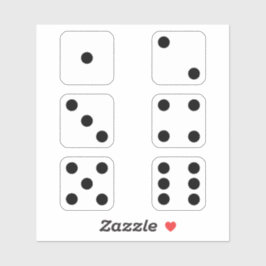 Dice Klistermärken