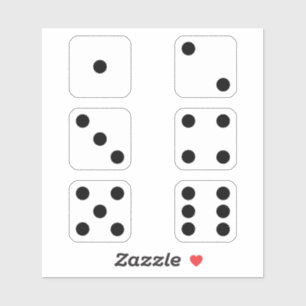 Dice Klistermärken