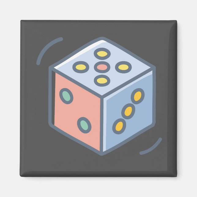 Dice Magnet (Framsidan)