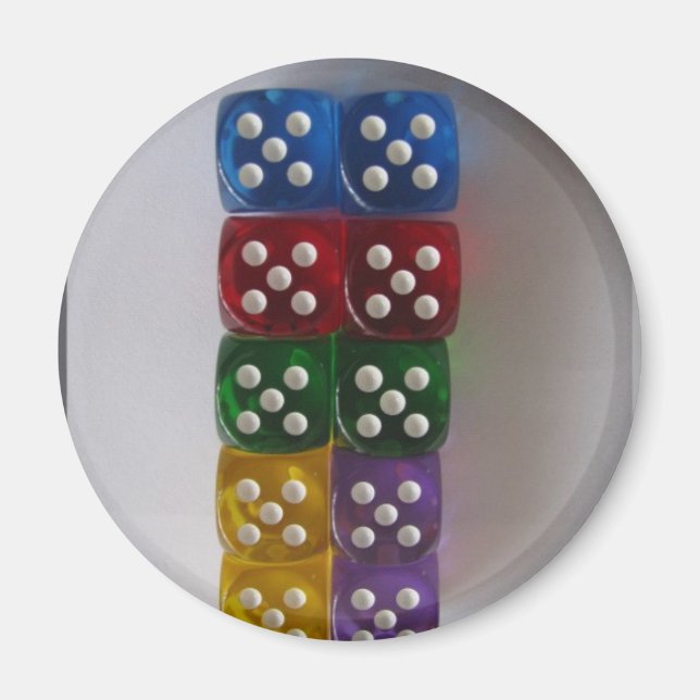 Dice Magnet (Framsidan)