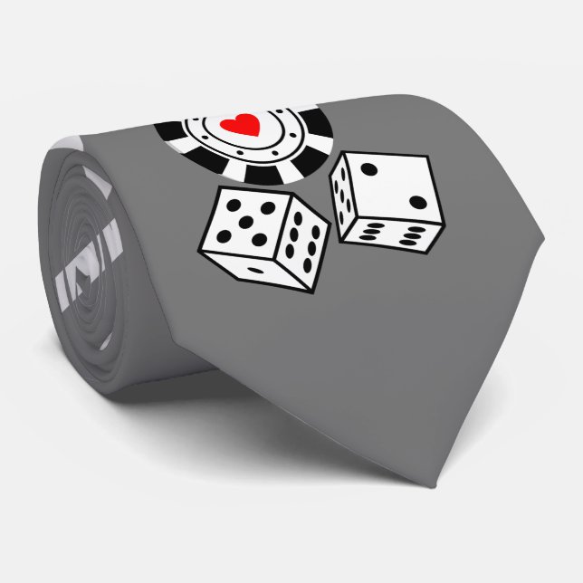 Dice Neck Tie Slips (Rullad)