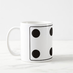 DICE-nummer 4 och 3 + dina idéer Kaffemugg