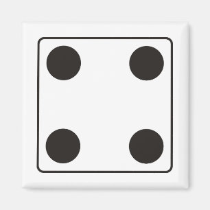 DICE-nummer 4 + ryggstödet. Magnet