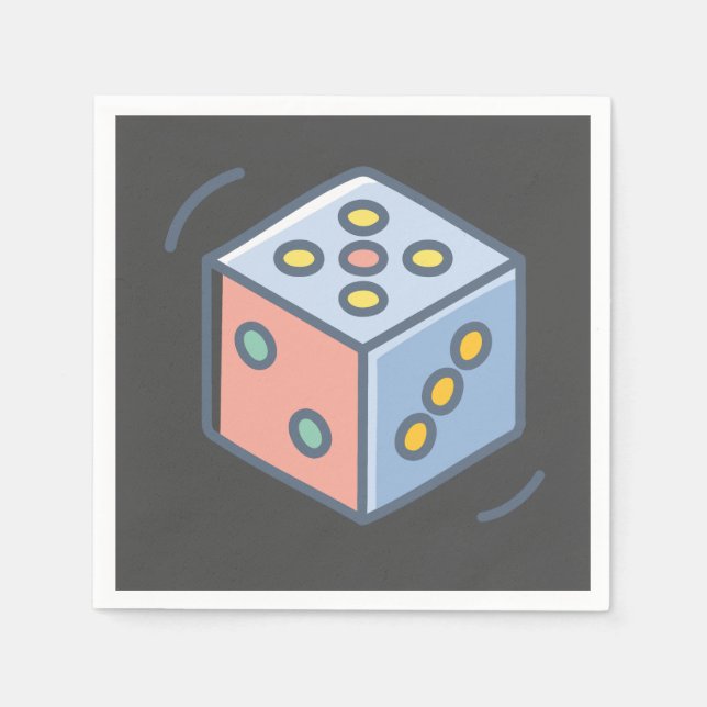 Dice Pappersservett (Framsidan)