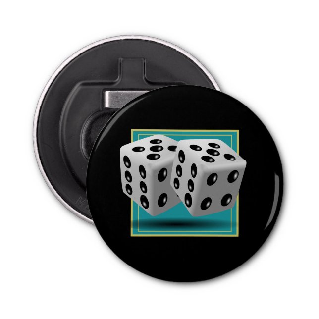 Dice-paret Flasköppnare (Framsidan)