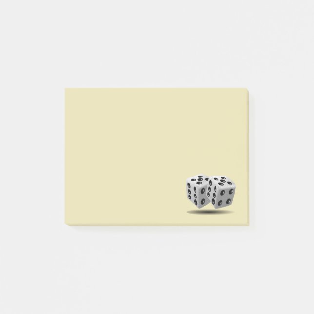 Dice-paret Post-it Block (Framsida)