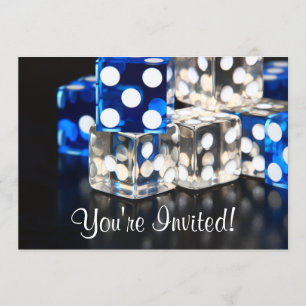 Dice Party-inbjudan Inbjudningar