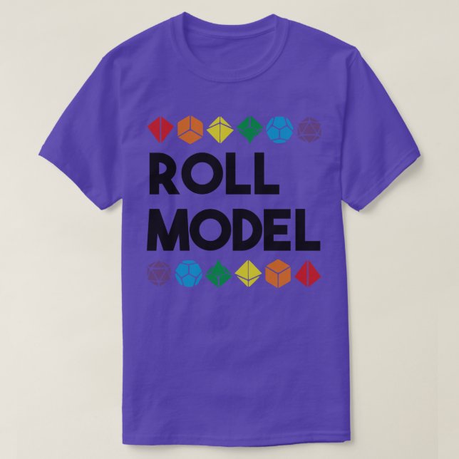 Dice Roll Model T Shirt (Design framsida)