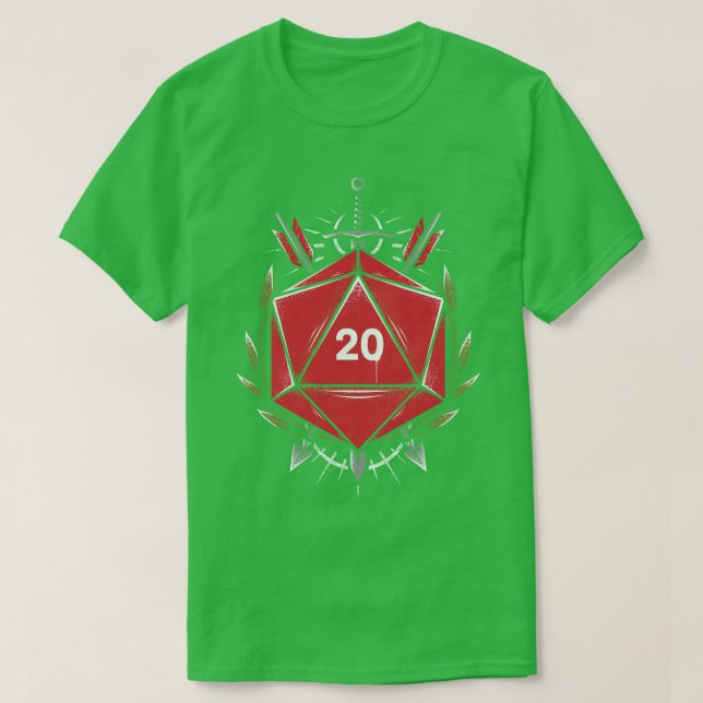 Dice Vapensköld T Shirt (Design framsida)