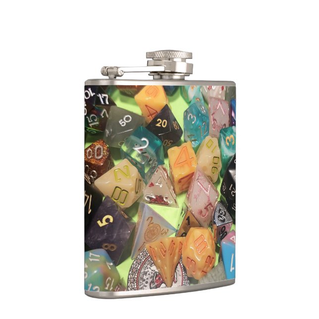 Dice Vinyl Wrapped Flask Fickplunta (Höger)