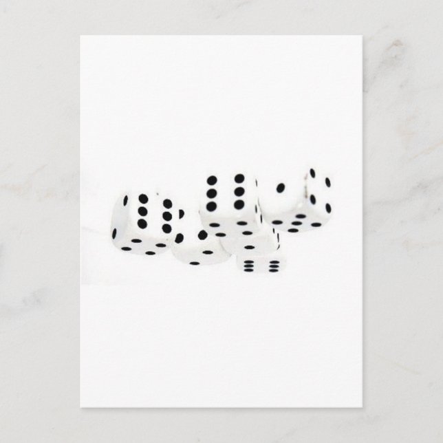Dice - vykort (Framsida)