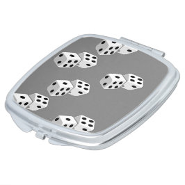 Dices on grått mönster fick spegel